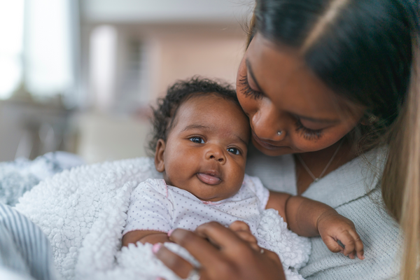 Woman and child